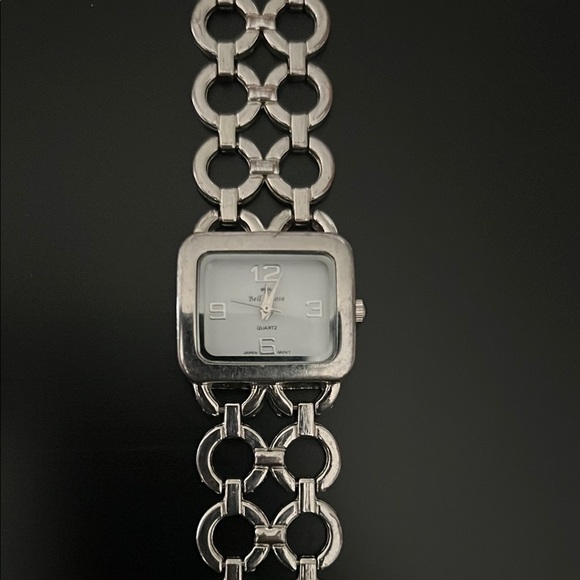 Bell & Ross “Tank”Silver Chain Link Watch main image 5
